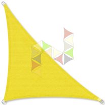   2,5 x 2,5 x 3,5 m - es napvitorla [PRE 950 HDPE - Sunshine yellow (950 040)]
