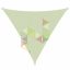 3 x 3,5 x 4 m - es napvitorla [Standard PRO HDPE - Moonstone Green]
