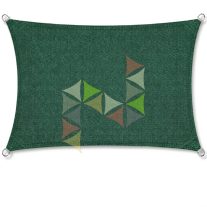   3 x 5 m - es napvitorla [PRE 950 HDPE - Dark green (950 180)]