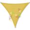 3,6 x 3,6 x 3,6 m - es napvitorla [PRE 950 HDPE - Sunshine yellow (950 040)]
