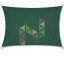 3 x 6 m - es napvitorla [PRE 950 HDPE - Dark green (950 180)]