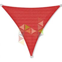   3,8 x 3,8 x 3,8 m - es napvitorla [PRE 950 HDPE - Red (950 060)]