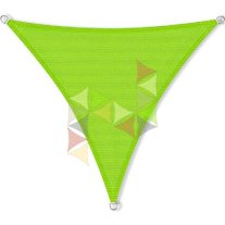   3,8 x 3,8 x 3,8 m - es napvitorla [PRE 950 HDPE - Lime (950 130)]