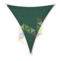   4,5 x 4 x 4 m - es napvitorla [PRE 950 HDPE - Dark green (950 180)]