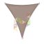 4 x 5 x 5 m - es napvitorla [PRE 950 HDPE - Schlammgrau (950 160)]