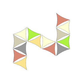 4 x 5 m - es napvitorla [PRE 950 HDPE - Red (950 060)]