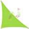 5 x 5 x 7,1 m - es napvitorla [PRE 950 HDPE - Lime (950 130)]