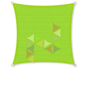   5,6 x 5,6 m - es napvitorla [Standard PLUS HDPE - Világoszöld]