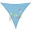 5,9 x 5,9 x 5,9 m - es napvitorla [PRE 950 HDPE - Ocean blue (950 080)]