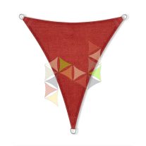 6 x 5 x 5 m - es napvitorla [PRE 950 HDPE - Red (950 060)]