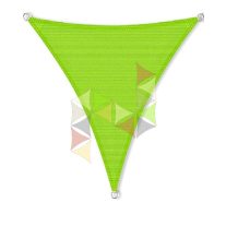 6 x 5 x 5 m - es napvitorla [PRE 950 HDPE - Lime (950 130)]