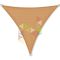 7 x 7 x 7 m - es napvitorla [Standard MAX SG HDPE - Homok]
