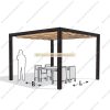 Standard MAX ALU pergola [3,19 x 3,19 m]