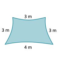 3/4 x 3 m