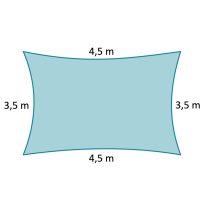 3,5 x 4,5 m
