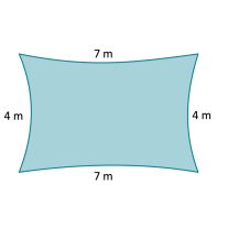 4 x 7 m