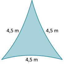 4,5 x 4,5 x 4,5 m