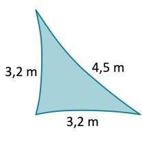 3,2 x 3,2 x 4,5 m