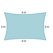 3 x 4 m