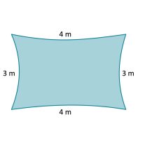 3 x 4 m