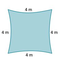 4 x 4 m
