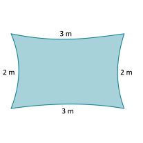 2 x 3 m