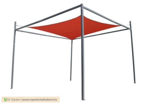 Instant Napvitorlarendszer ™ - 3,6 x 3,6 m-es HDPE ◼︎ ◼︎ ◼︎